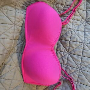 Victoria's Secret Hot Pink Bikini Top